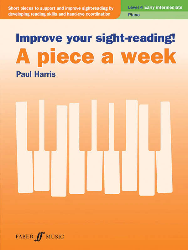 Improve Your Sight-Reading! A Piece a Week: Piano, Level 4 - Harris - Book