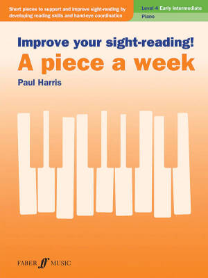 Improve Your Sight-Reading! A Piece a Week: Piano, Level 4 - Harris - Book