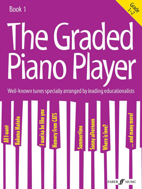 The Graded Piano Player, Book 1 - Piano - Book