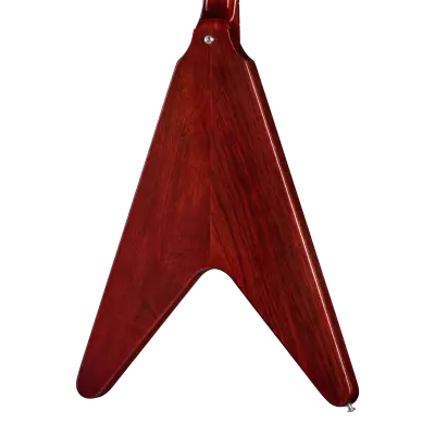 1971 Medallion Flying V Reissue Electric Guitar with Hardshell Case - Medallion Cherry