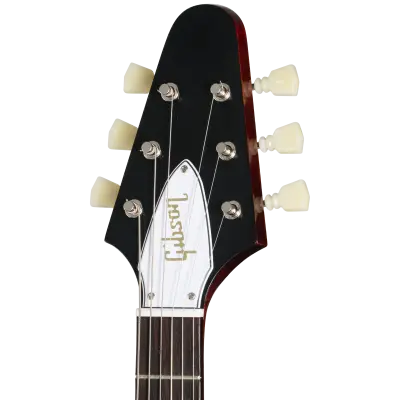 1971 Medallion Flying V Reissue Electric Guitar with Hardshell Case - Medallion Cherry