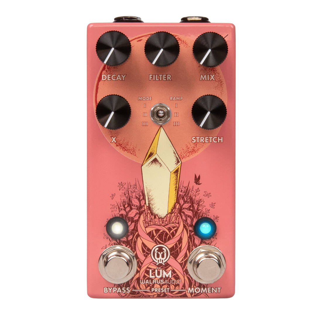 Lum Texture Engine Reverb Pedal - Guava