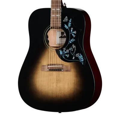 Eric Church Hummingbird Dark Acoustic/Electric Guitar with Hardshell Case - Cobra Burst