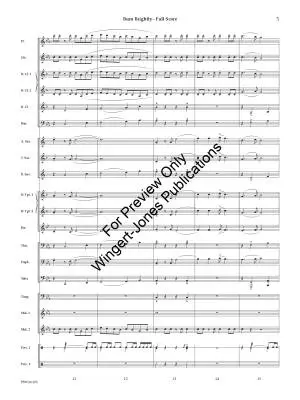 Burn Brightly - Tippette - Concert Band - Gr. 2