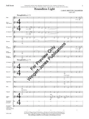 Boundless Light - Chambers - Concert Band - Gr. 2