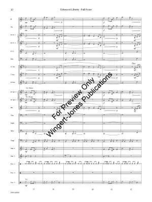 Echoes of Liberty - Lortz - Concert Band - Gr. 2