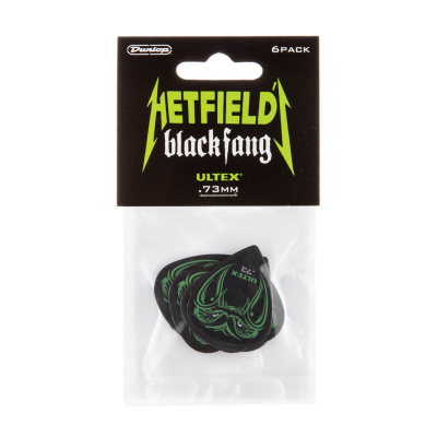 James Hetfield Black Fang Players Pack (6 Pack) .73mm