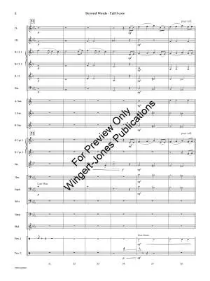 Beyond Words - Brittin - Concert Band - Gr. 2.5