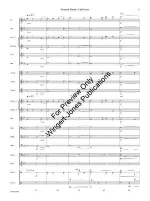 Beyond Words - Brittin - Concert Band - Gr. 2.5
