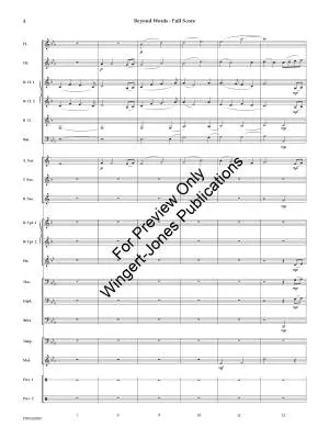 Beyond Words - Brittin - Concert Band - Gr. 2.5