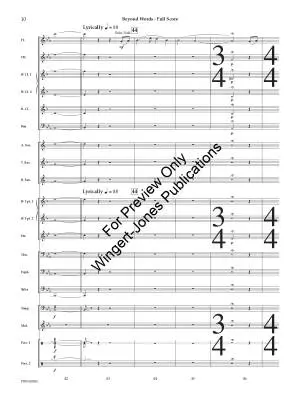 Beyond Words - Brittin - Concert Band - Gr. 2.5