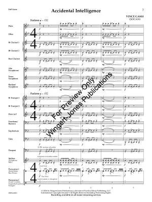 Accidental Intelligence - Gassi - Concert Band - Gr. 2.5