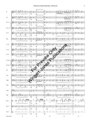 Mission on the Housetop (Up on the Housetop) - Dunford - Concert Band - Gr. 2