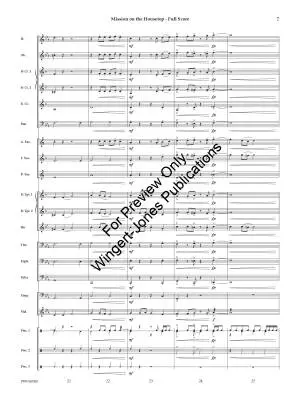 Mission on the Housetop (Up on the Housetop) - Dunford - Concert Band - Gr. 2