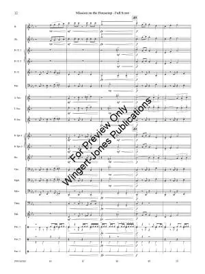 Mission on the Housetop (Up on the Housetop) - Dunford - Concert Band - Gr. 2