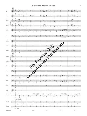 Mission on the Housetop (Up on the Housetop) - Dunford - Concert Band - Gr. 2