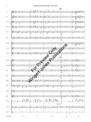 Mission on the Housetop (Up on the Housetop) - Dunford - Concert Band - Gr. 2