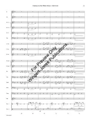 Fantasy on My White Horse (Mi Caballo Blanco) - Milford - Concert Band - Gr. 2