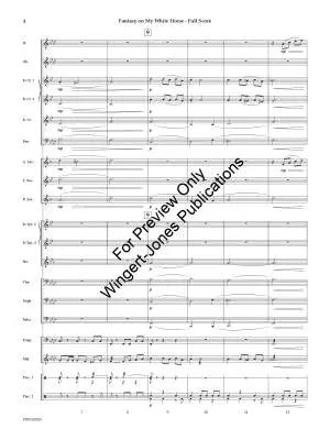 Fantasy on My White Horse (Mi Caballo Blanco) - Milford - Concert Band - Gr. 2