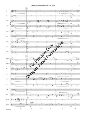 Fantasy on My White Horse (Mi Caballo Blanco) - Milford - Concert Band - Gr. 2