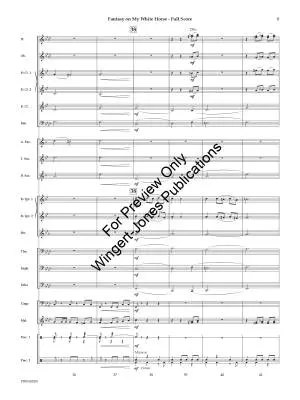 Fantasy on My White Horse (Mi Caballo Blanco) - Milford - Concert Band - Gr. 2