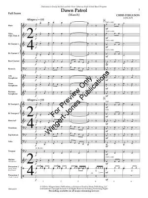 Dawn Patrol (March) - Ferguson - Concert Band - Gr. 2