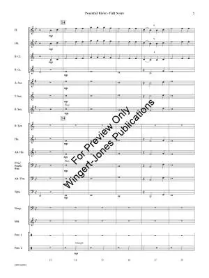 Peaceful River (I\'ve got Peace Like a River) - Putnam - Concert Band - Gr. 0.5