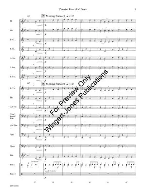 Peaceful River (I\'ve got Peace Like a River) - Putnam - Concert Band - Gr. 0.5