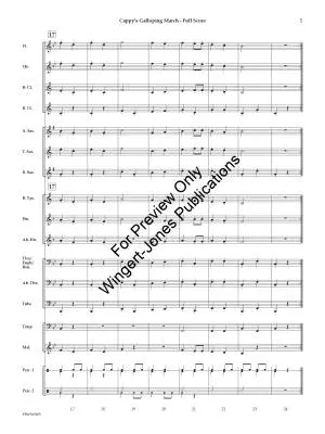 Cappy\'s Galloping March - Ferguson - Concert Band - Gr. 0.5