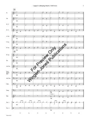Cappy\'s Galloping March - Ferguson - Concert Band - Gr. 0.5