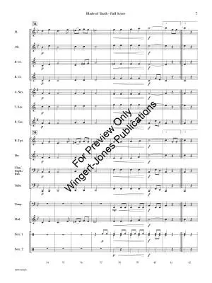 Blade of Truth (March) - Milford - Concert Band - Gr. 1