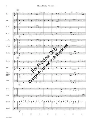 Blade of Truth (March) - Milford - Concert Band - Gr. 1