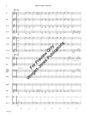 Blade of Truth (March) - Milford - Concert Band - Gr. 1
