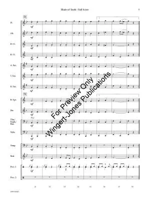 Blade of Truth (March) - Milford - Concert Band - Gr. 1