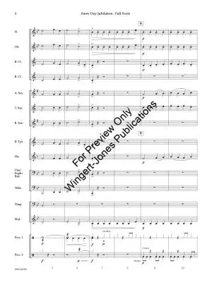 Snow Day Jubilation - Pasternak - Concert Band - Gr. 1