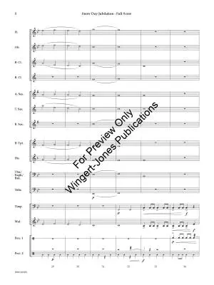 Snow Day Jubilation - Pasternak - Concert Band - Gr. 1