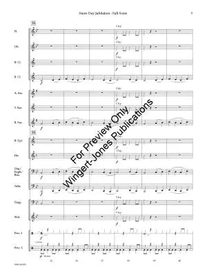 Snow Day Jubilation - Pasternak - Concert Band - Gr. 1