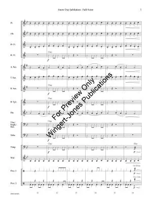 Snow Day Jubilation - Pasternak - Concert Band - Gr. 1