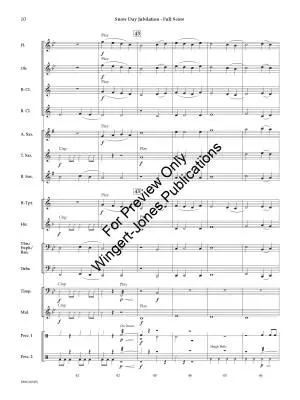 Snow Day Jubilation - Pasternak - Concert Band - Gr. 1