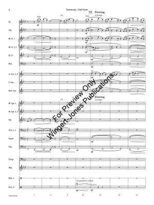 Testimony - Gorham - Concert Band - Gr. 3