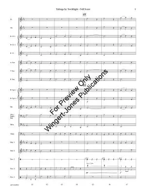Tidings by Torchlight (Un flambeau, Jeannette, Isabelle) - Weller - Concert Band - Gr. 1.5