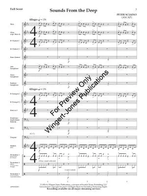 Sounds from the Deep - Sciaino - Concert Band - Gr. 1.5