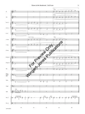 Mouse in the Bandroom! - Ferguson - Concert Band - Gr. 1.5