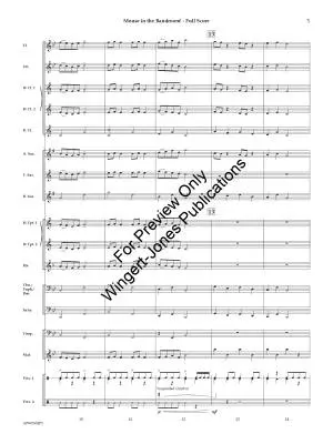 Mouse in the Bandroom! - Ferguson - Concert Band - Gr. 1.5