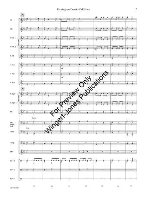 Partridge on Parade (A Festive Concert March) - Brittin - Concert Band - Gr. 1.5