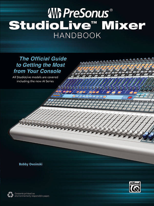 PreSonus  StudioLive  Mixer Handbook - Owsinski - Book