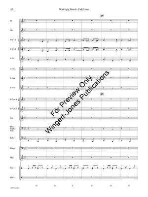 Whirligig March - Putnam - Concert Band - Gr. 1.5