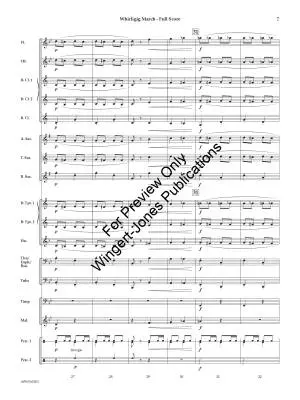 Whirligig March - Putnam - Concert Band - Gr. 1.5