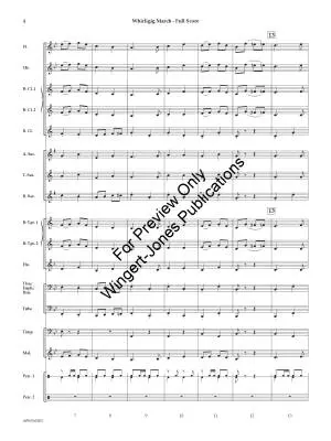 Whirligig March - Putnam - Concert Band - Gr. 1.5