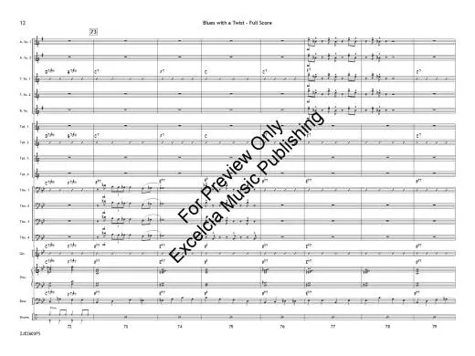 Blues with a Twist - Samuel - Jazz Ensemble - Gr. 4